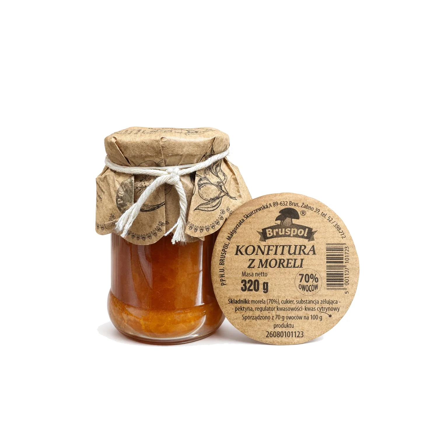 🍑✨ Konfitura z moreli 320g