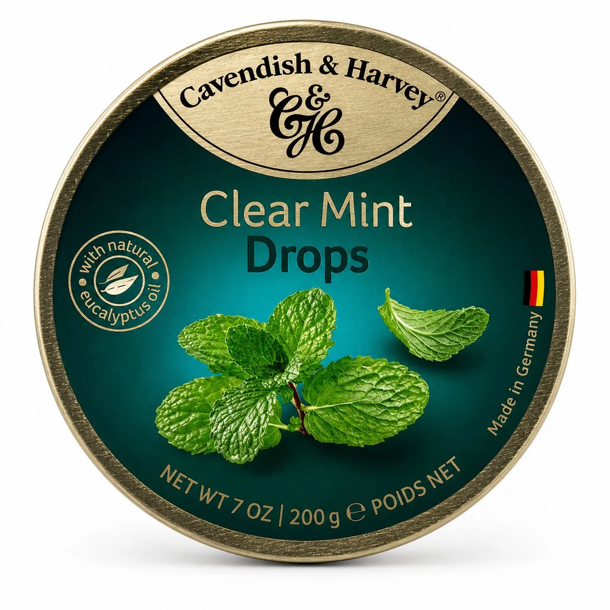 🌿🍬✨ Cavendish & Harvey Clear Mint Drops - obrazek 2