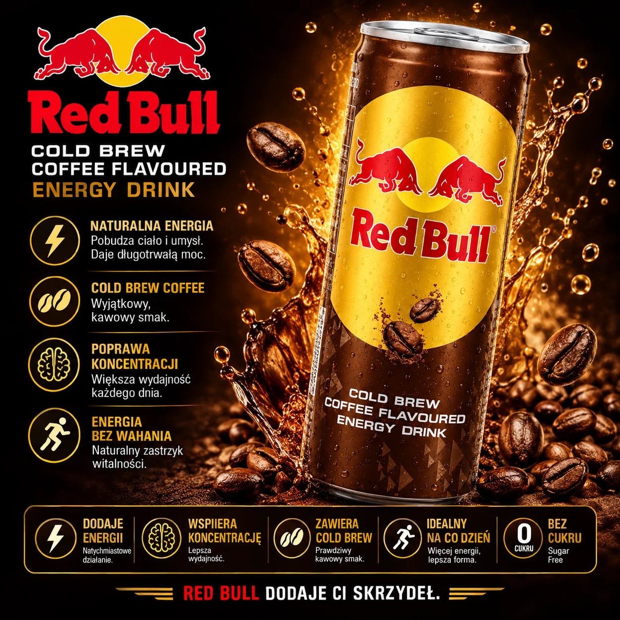 ☕ Red Bull Cold Brew Coffee