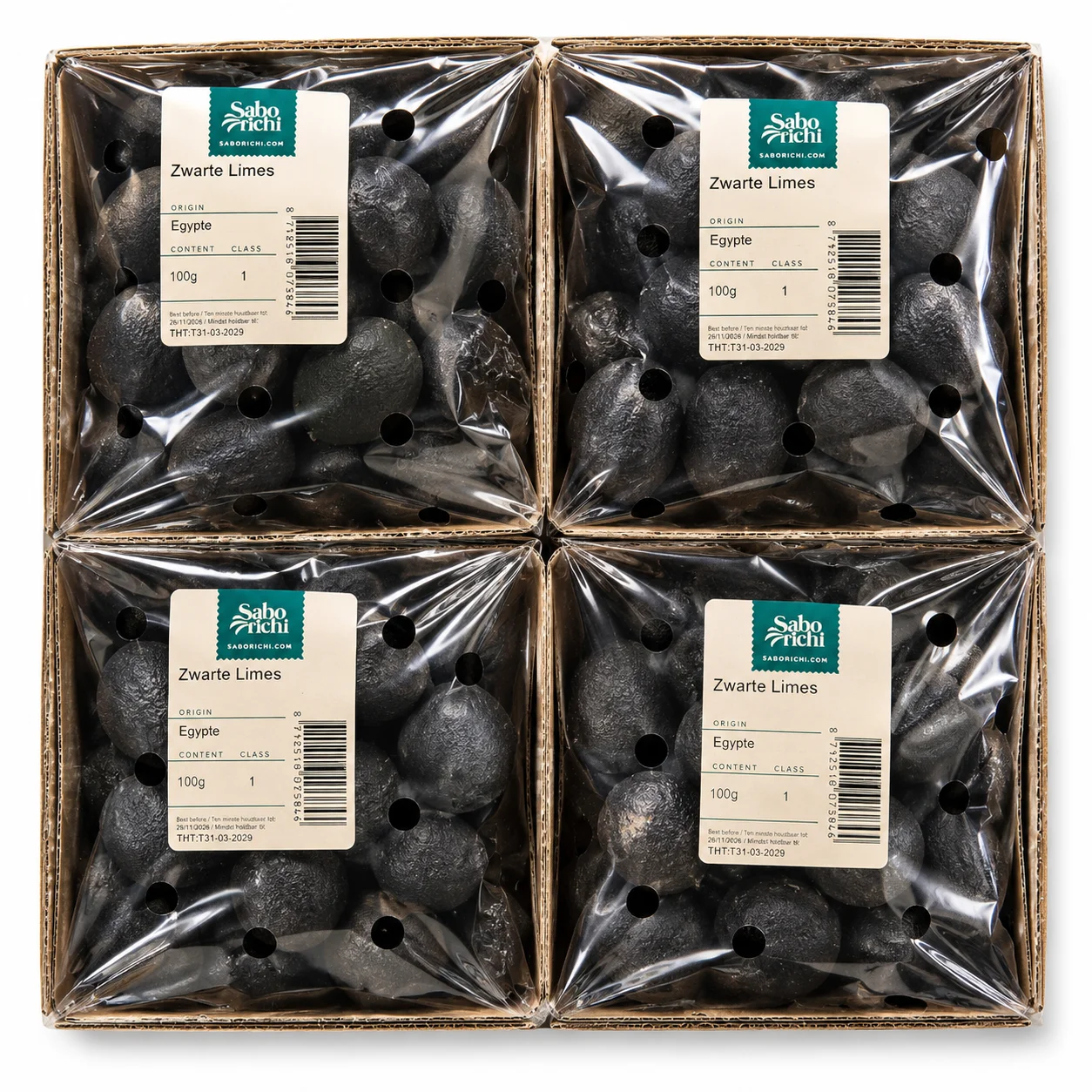 🖤🍋 SUSZONE LIMONKI CZARNE 100g