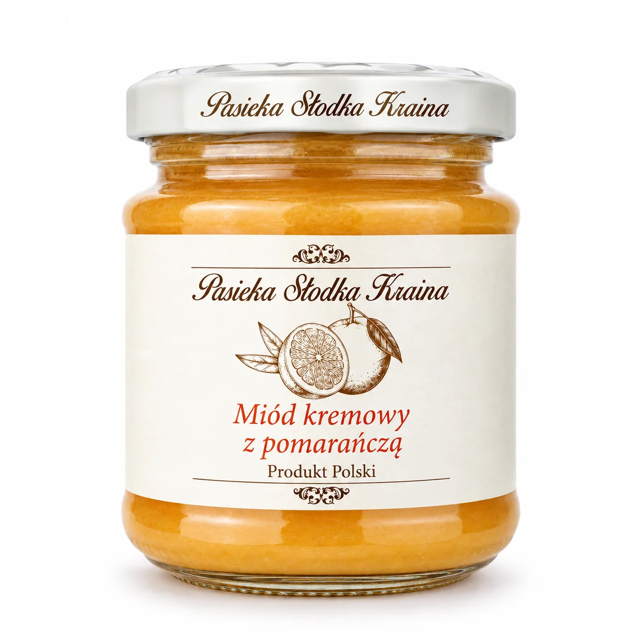 🍯🍊 MIÓD Z POMARAŃCZĄ 220g